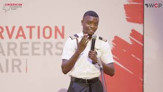 The important link between aviation and environmental stewardship Bellington Mulenga CCF 2024 [upl. by Ennovyhs]