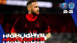 HIGHLIGHTS  PSG 22 TROYES  MARQUINHOS amp NEYMAR JR ⚽️ [upl. by Hakvir]