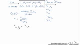 Extent of Reaction for Material Balances [upl. by Coppinger748]