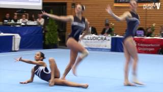 Acro Cup Albershausen 2013 Womens Group Dynamics Corsico Italy Youth  Marchesi Carbognani Piccaluga [upl. by Collins965]