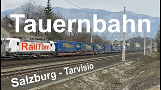 Führerstandsmitfahrt  Tauernbahn  23032023 [upl. by Ecinerev520]