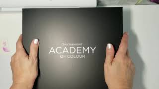 UNBOXING Crafters Companion Academy of Color [upl. by Acinna]