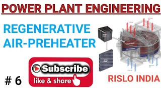 REGENERATIVE AIRPREHEATER  WORKING OF LUNGSTROM AIRPREHEATER  POWER PLANT ENG  RISLO INDIA [upl. by Iolenta]