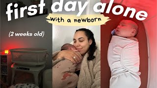 24 hours with a newborn baby 2 weeks old [upl. by Yhtorod]