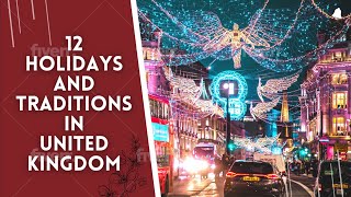 Popular UK traditions and holidays [upl. by Ddarb51]