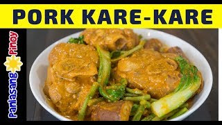 Pork Kare kare Recipe  Pata Kare  Easy Filipino Kare Kare Panlasang Pinoy [upl. by Bittencourt]