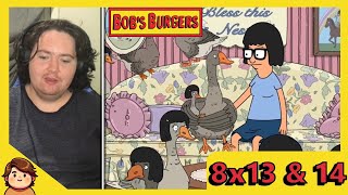 Bobs Burgers  9x13 amp 14  Bed Bob amp Beyond and Every Which Way But Goose  Reaction [upl. by Aiekram]