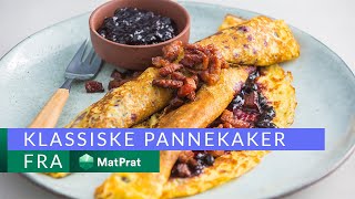 Verdens beste pannekakerøre  med gode tips  MatPrat [upl. by Harry]