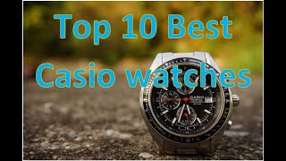 Top 10 Best Casio watches for men 2023 [upl. by Aretak853]