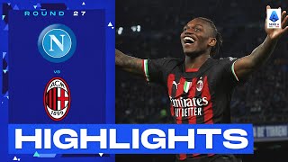 NapoliMilan 04  Leao and the Rossoneri stun league leaders Goals amp Highlights  Serie A 202223 [upl. by Chenay]