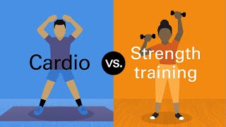 Cardio vs strength training What you need to know [upl. by Neehsuan]