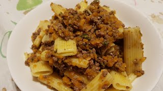 Ricetta Pasta alla genovese un primo piatto buonissimo e facile da preparare carne alla genovese [upl. by Eglanteen221]