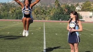 Basics of Cheerleading Jumps  Cheerleading [upl. by Leima]