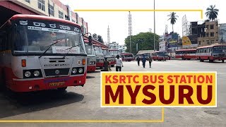 KSRTC Central Bus Station Mysuru Karnataka [upl. by Ikeda]