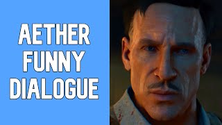 Black Ops 4 Zombies  Aether Funny Dialogue [upl. by Edgard]