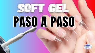 Cómo colocaraplicar uñas soft gel o apres gel paso a paso tips completos [upl. by Avis]