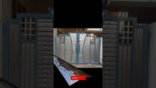 new long gate design steel shortvideo gate grill viralreels youtubeshorts oiling [upl. by Lorens]