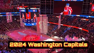 2024 Washington Capitals NHL Season Opening [upl. by Ayo]