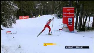 Kowalczyk Wins Tour de Ski Stage 4  USSA Network [upl. by Kisor]