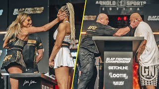 The HARDEST Slaps From Slap Fighting Championship [upl. by Seaman]