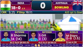 India vs Australia World Cup Final Live  ICC World Cup 2023  IND vs AUS Live  World Cup Live [upl. by Atiuqel]