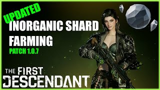 Updated Inorganic Void Shard Farm Spot  Hotfix 107 The First Descendant [upl. by Neerbas]