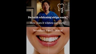 Do teeth whitening strips work [upl. by Elbart]