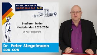 Studieren in den Niederlanden  Vortrag Dr Peter Stegelmann [upl. by Neumeyer26]