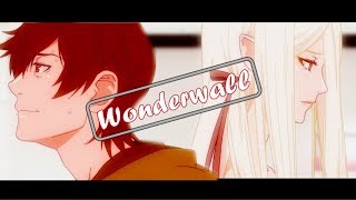 Kizumonogatari AMV ► Wonderwall AraragiKiss Shot [upl. by Hekker]