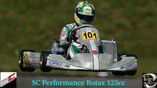 Karting SC Performance Rotax 125cc First Time Lapping Competition Kart [upl. by Enihsnus259]