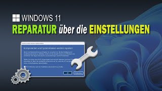 Windows Reparatur über die Einstellungen durchführen  EINFACH ERKLÄRT [upl. by Lowrie]