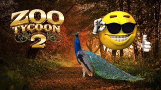 Zoo Tycoon 2  Autumn Zoo Ep1  Entrance and Peafowl Exhibit [upl. by Delwin]