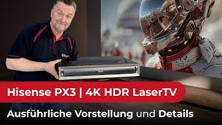 Hisense PX3  TriChroma RGB 4K UltraHD Laser TV  der kleinste RGB LaserProjektor von Hisense ist da [upl. by Iand459]