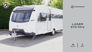 Coachman Caravan Company Ltd Laser 575 Xtra 2025 Season [upl. by Hsitirb]