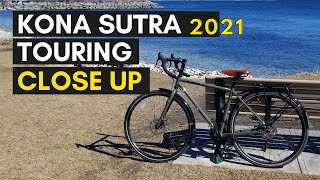 2021 Kona Sutra a Closer Look  Touring Bike [upl. by Neffets469]