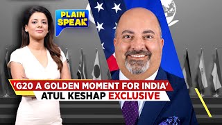 G20 Summit 2023 India  G20 Is A Global Moment For India Atul Keshap President USIBC  News18 [upl. by Eilrak]