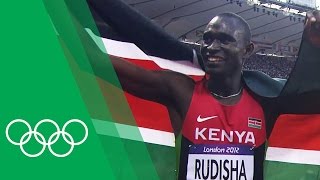 David Rudisha discusses breaking the 800m world record [upl. by Chretien]