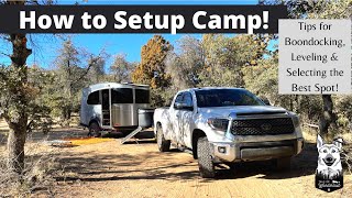 Setting Up Camp with RV  Airstream Basecamp 16x Camping  Sponsored by Waggle [upl. by Anitaf]