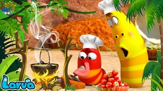 LARVA TUBA 2025  THE SECRET OF RED  LARVA Full Episodes [upl. by Adnilec]