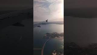 Landing at Doha Airport in Qatar 2024 [upl. by Grew]