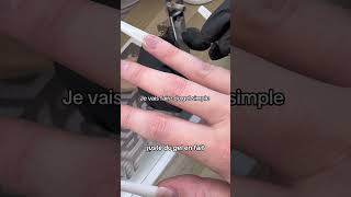 Je refais mes ongles 💅🏻 ongle nailsart french nails ongleengel vlog [upl. by Nagrom]