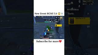 Fastest landing in new event 34 update 🥵⁉️ youtubeshorts bgmi shortsfeed shorts [upl. by Annais]