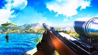 Call of Duty WARZONE PACIFIC GAMEPLAY  NEW Caldera Map [upl. by Novaelc]