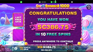 Crown Coins Casino Sweet Bonanza 1000 Got the 1000X [upl. by Candless]