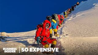 Why Climbing Mount Everest Is So Expensive  So Expensive  Business Insider Marathon [upl. by Emogene]