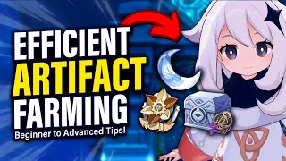 BEST ARTIFACT FARMING TIPS in 2024 Beginner to Advanced Genshin Impact [upl. by Akiret]