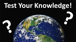 20 Common Knowledge Geography Questions [upl. by Grube190]