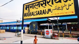 MUGHALSARAI STATION LONGEST TRAIN ANNOUNCEMENTS AT EARLY MORNING  ANAS KHAN [upl. by Akeirahs]