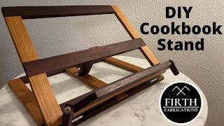 Gift Ideas Part V DIY Book Stand [upl. by Adekam]