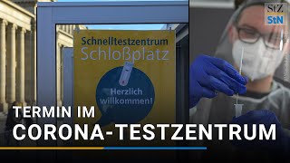 CoronaSchnelltest So läuft ein Termin im Testzentrum ab [upl. by Sufur291]